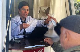 Verteilung von Hilfsgütern